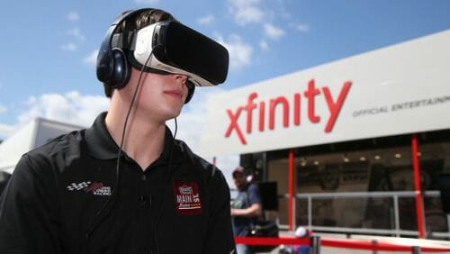 NASCAR bruger også VR