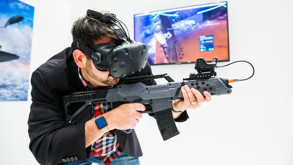 vr headset video games